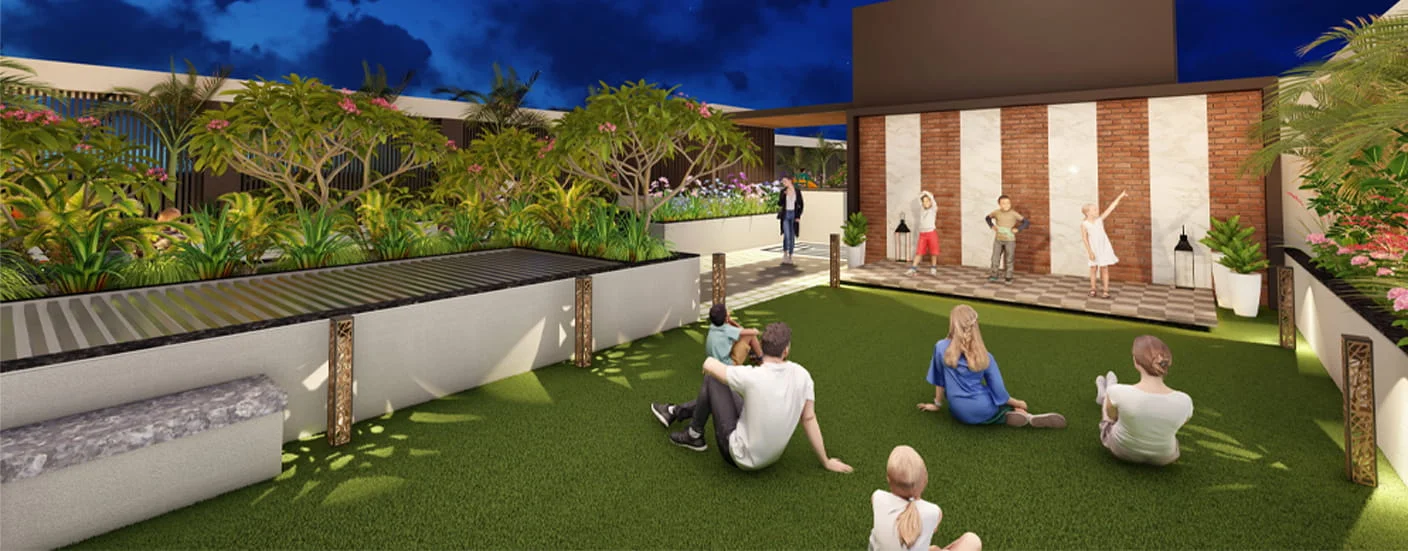 Parva Anand Ravet Rooftop Amenities Image